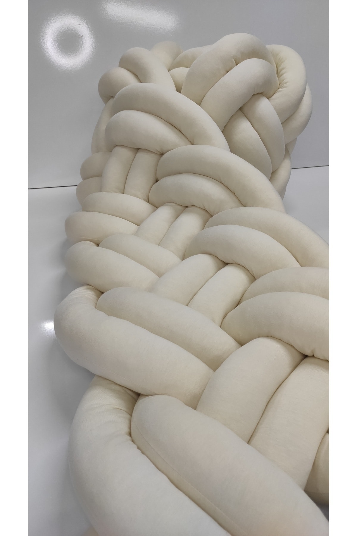 Örgü Korumalık 640 Cm 4 Lü Sarmaşık /120x200 Montessori Yatak Koruyucu 3