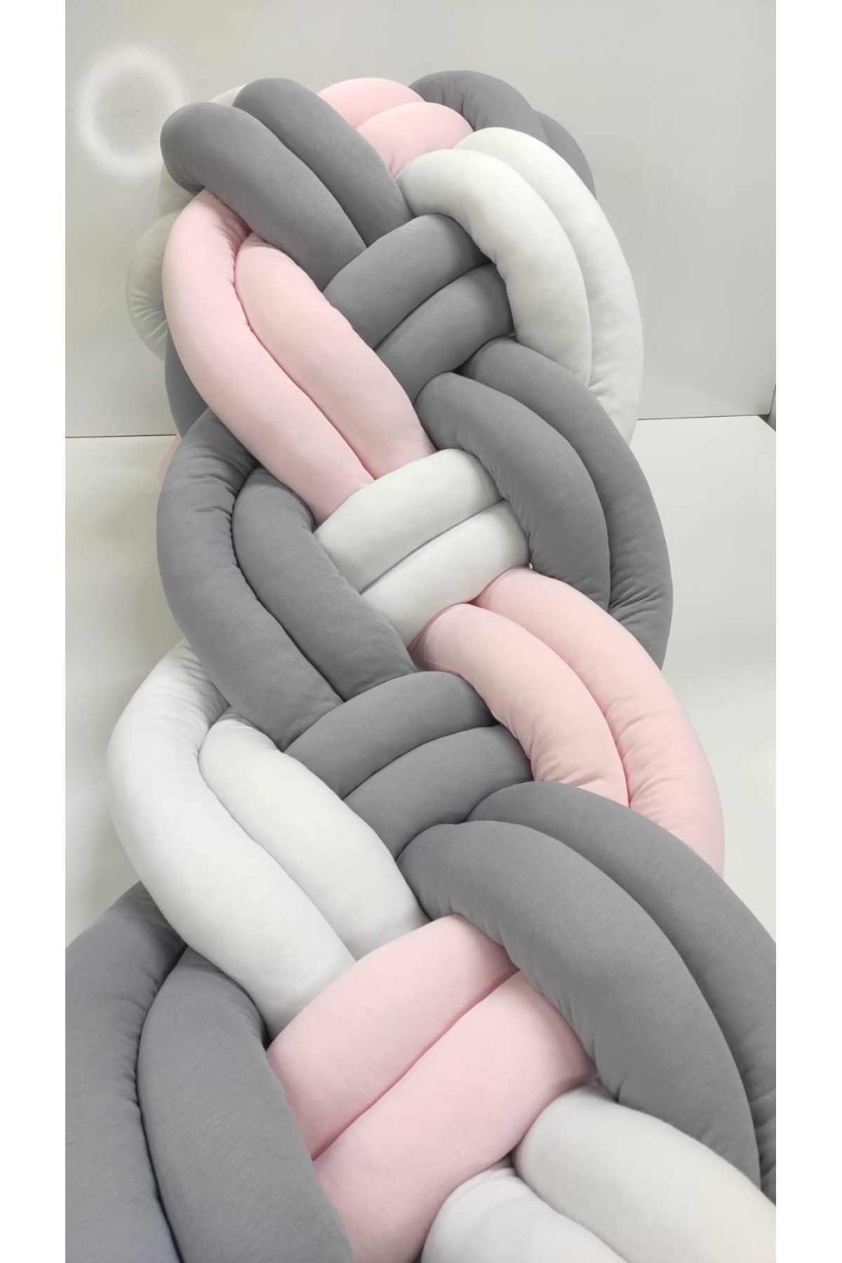 Örgü Korumalık 580 Cm 4 Lü Sarmaşık /120x200 Montessori Yatak Koruyucu
