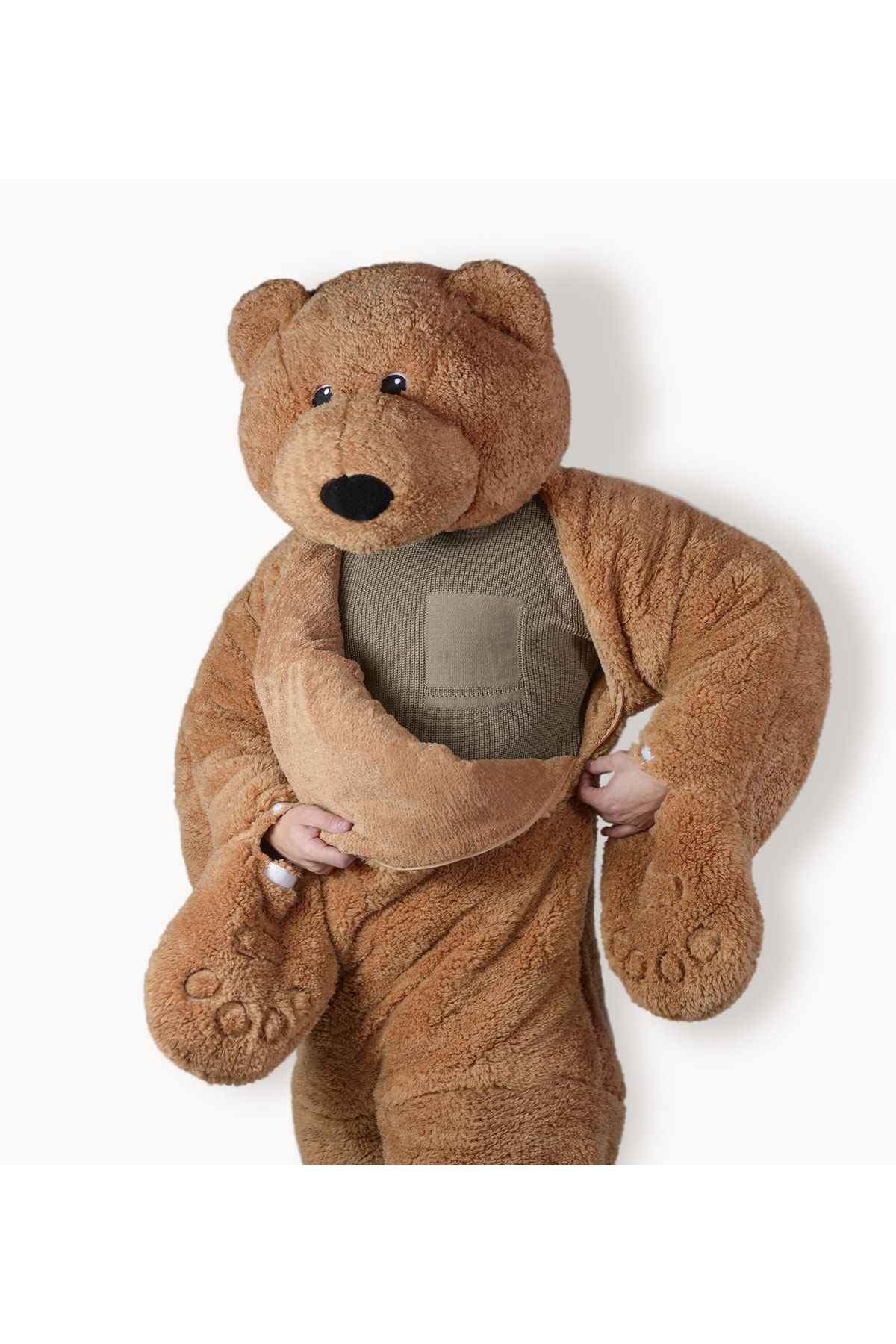 Giant teddy bear sleeping bag outlet