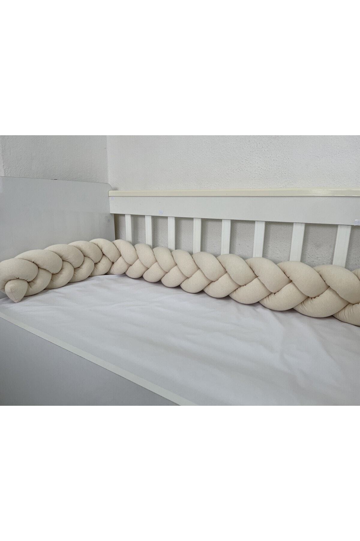 220 Cm 3'lü Örgü Koruma / Beşik - Yatak Koruyucu 2