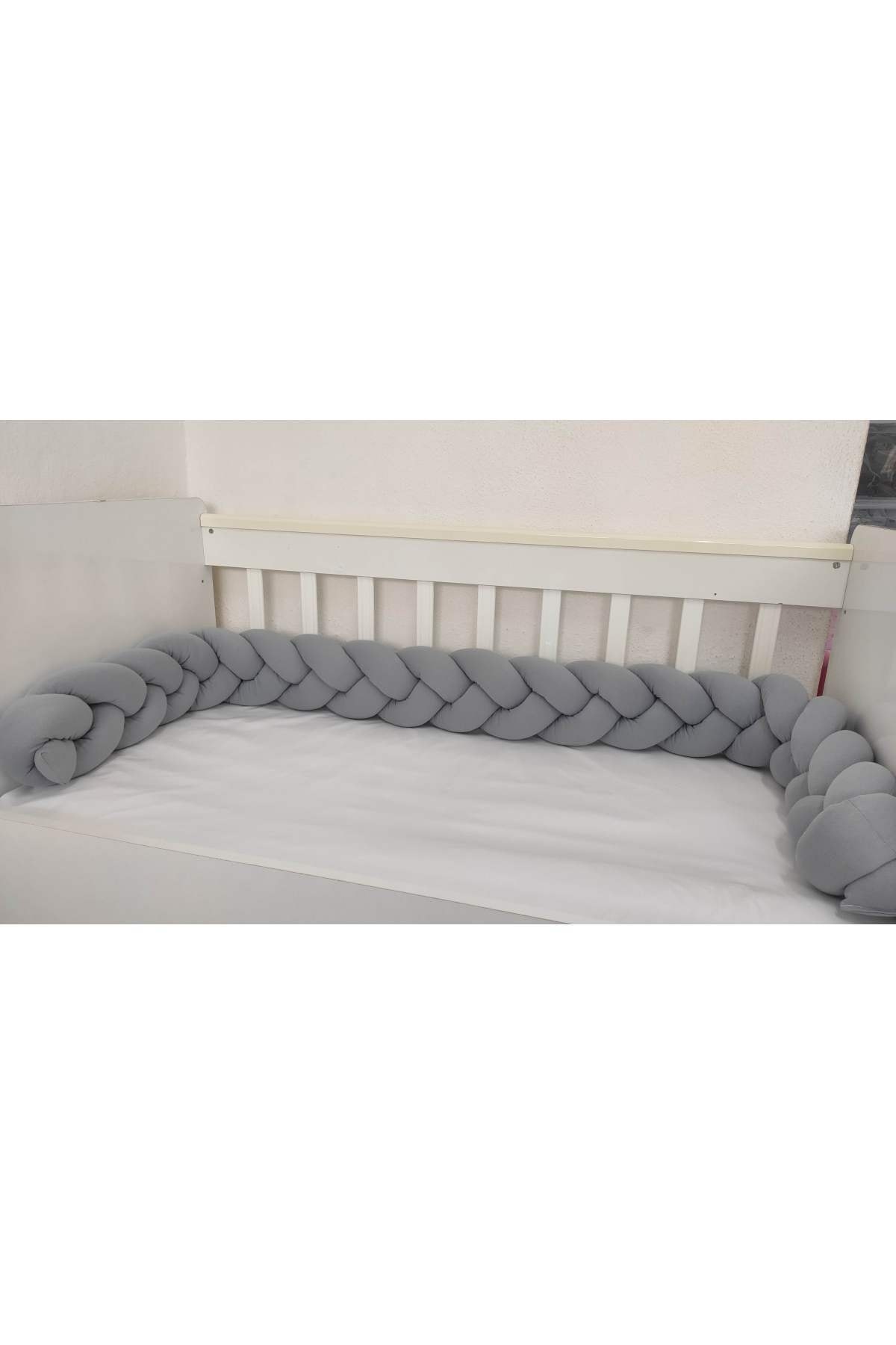 520 Cm 3'lü Örgü Koruma / Beşik - Yatak Koruyucu 3