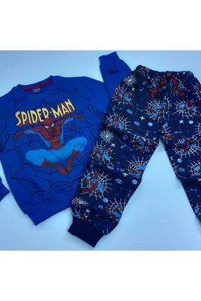 Spiderman Erkek Çocuk Eşofman Pijama 396721