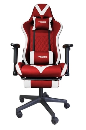 Twisted Minds Tm8250-rw Comfort E-spor Oyuncu Koltuğu - Kırmızı / Beyaz