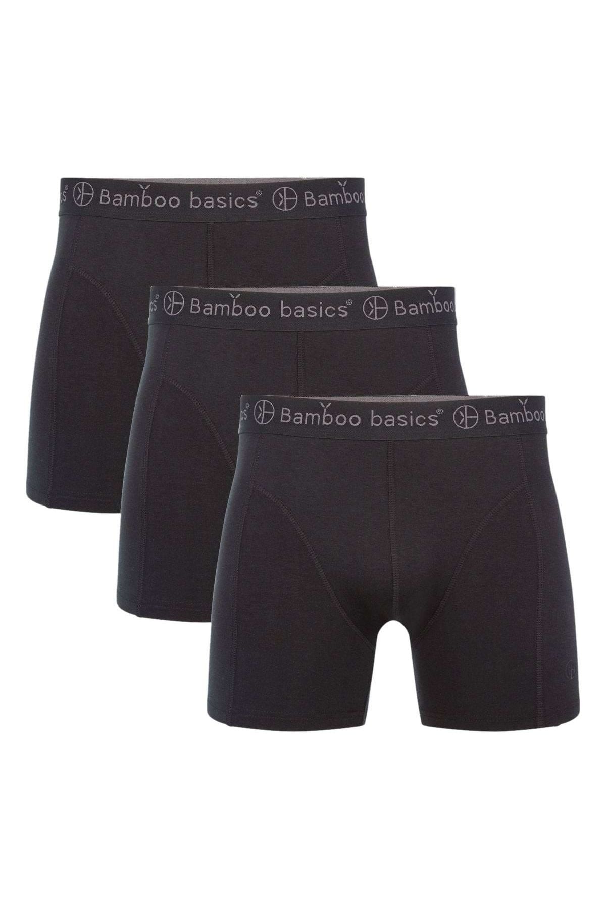 Bamboo Basics Boxershorts Schwarz Unifarben Fast ausverkauft