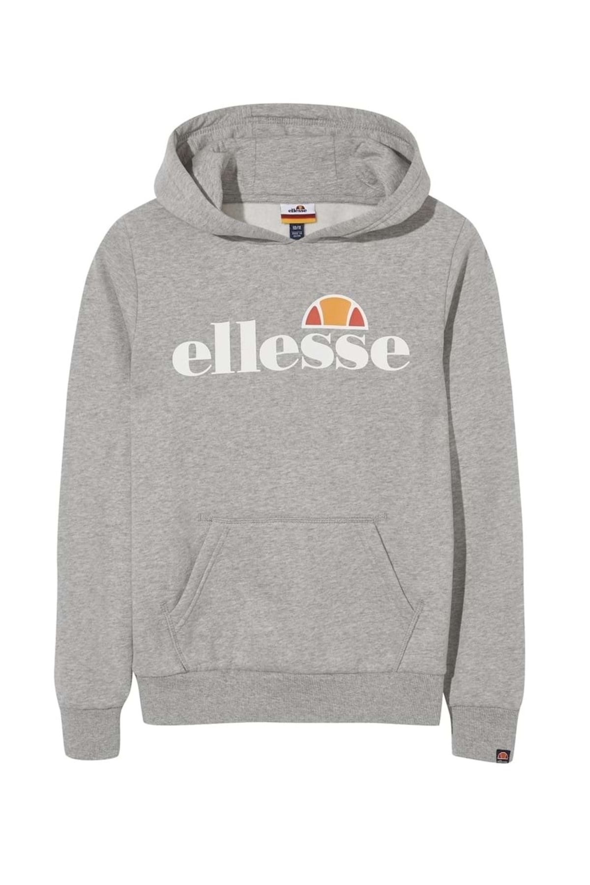 Sweatshirt Ellesse Trendyol - Regular Grau Fit - -
