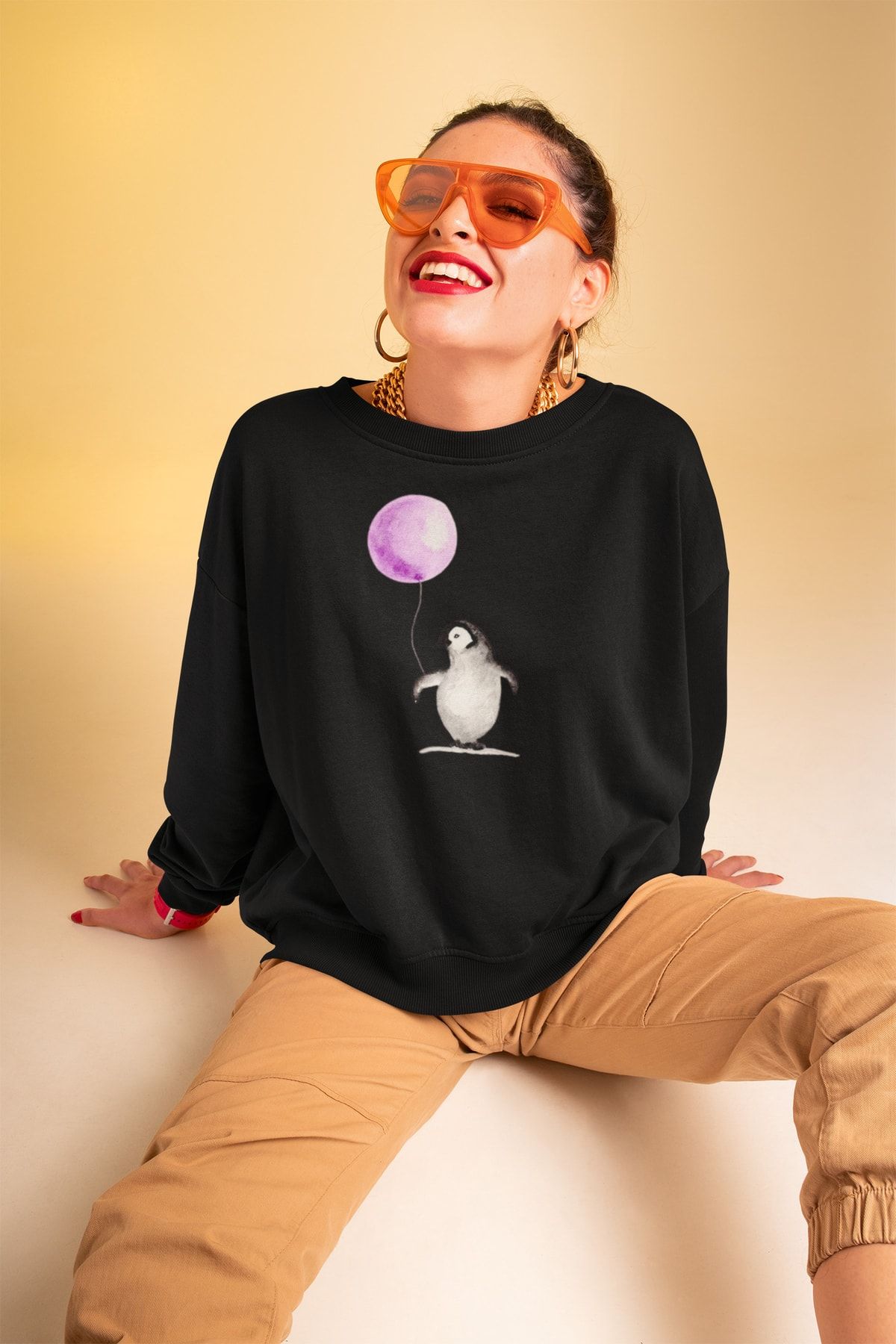 Penguin sweatshirt cheap