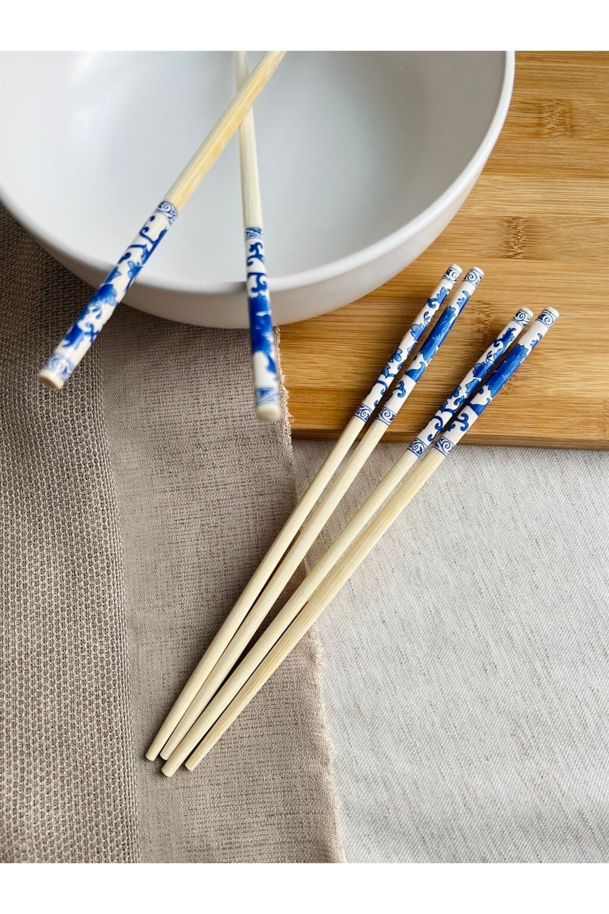 Retrobird 3 Pairs Chopsticks Bamboo Chopsticks Trendyol