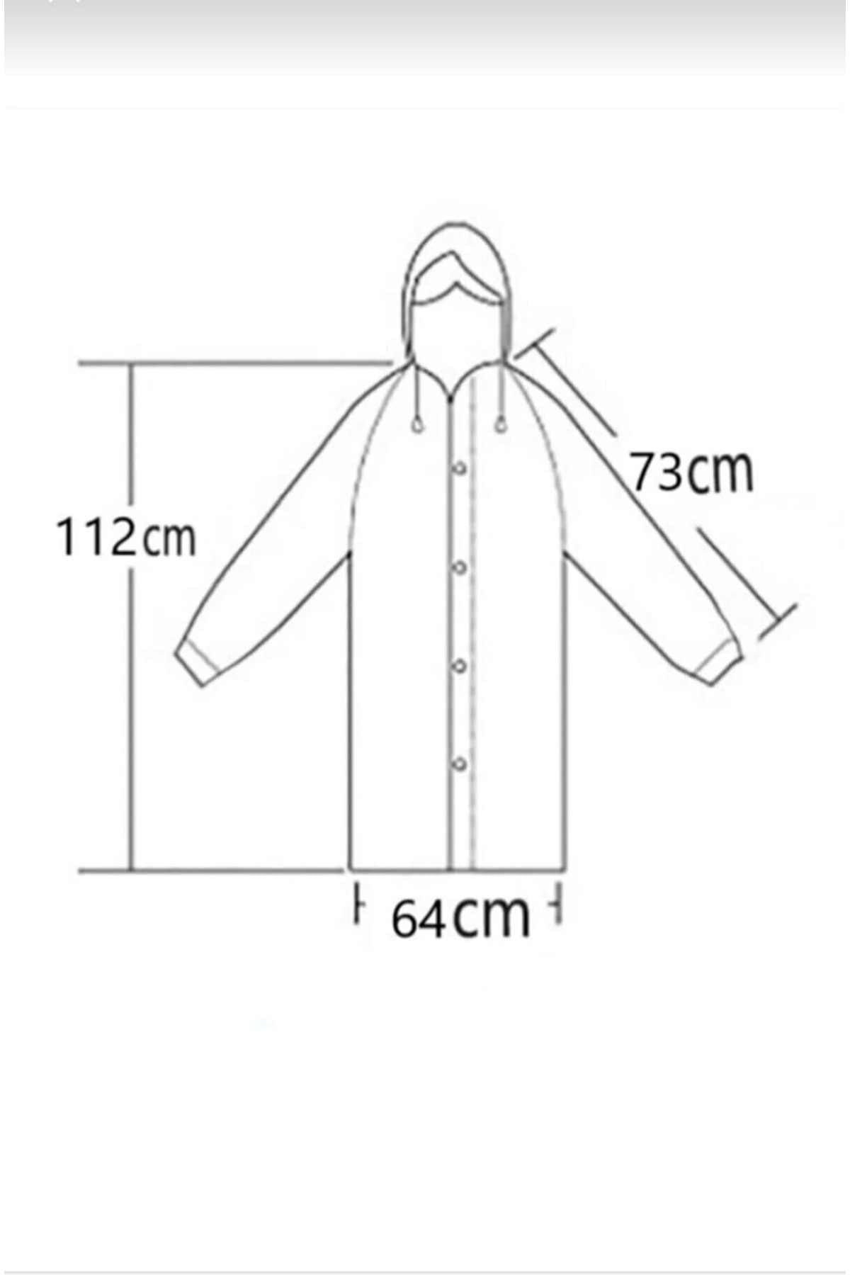 MİNİKS STORE Unisex Mor Kapüşonlu Çıtçıtlı Yağmurluk fotoğrafı 4 (önizleme)