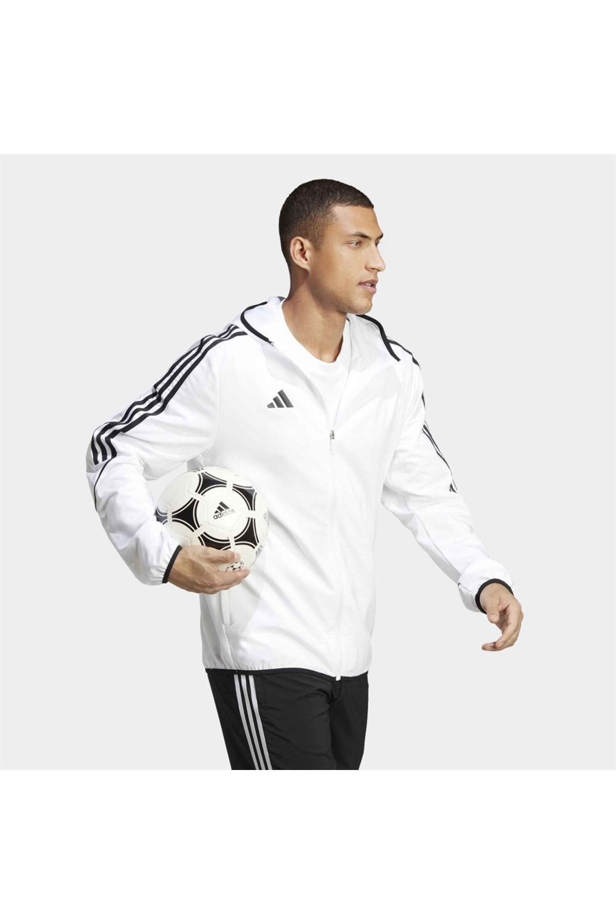 Adidas white jacket men top