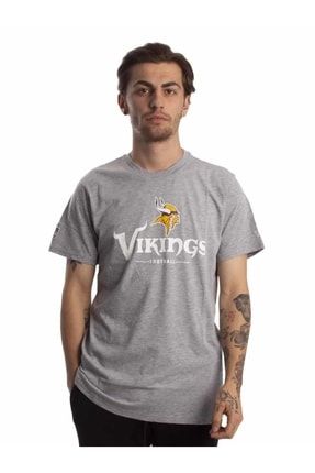 Minnesota Vikings Nfl Tişört 6350_GRİ