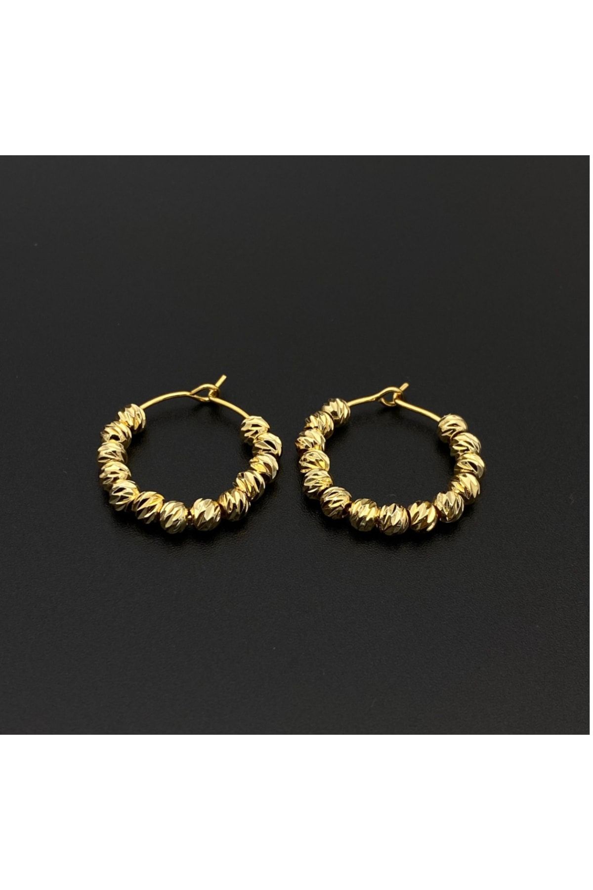 Hook earrings gold design sale