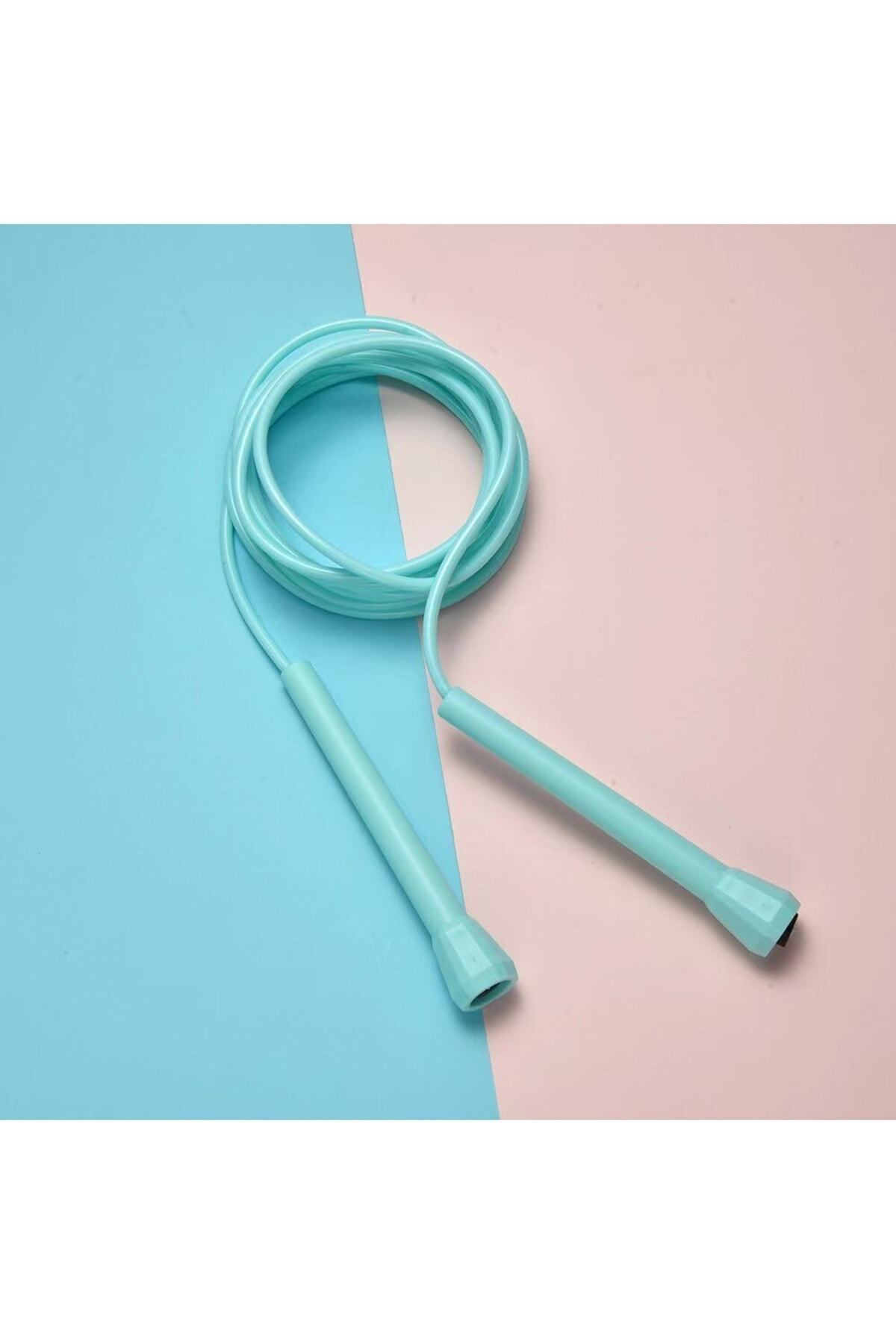 Leyaton Yeni Nesil Ayarlanabilir Pvc Atlama Ipi Turkuaz