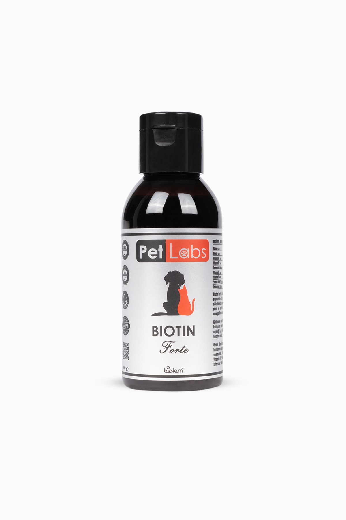 Pet Labs Biotin Forte 100 Ml. (KEDİLER İÇİN TÜY SAĞLIĞI DAMLASI)