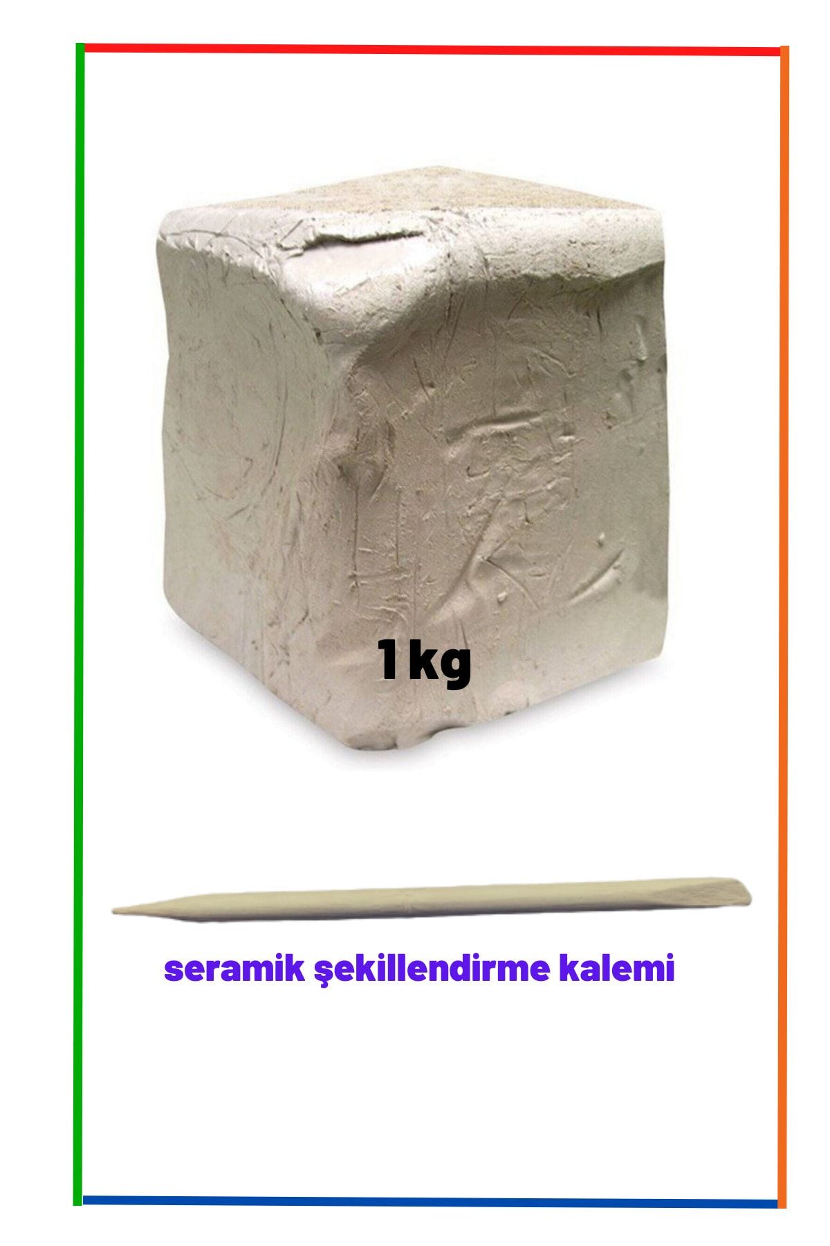 DSH Doğal Seramik Hamuru Seramik Hamuru, Kil Çamuru, Oyun Hamuru, Seramik Şekillendirme Kalemi