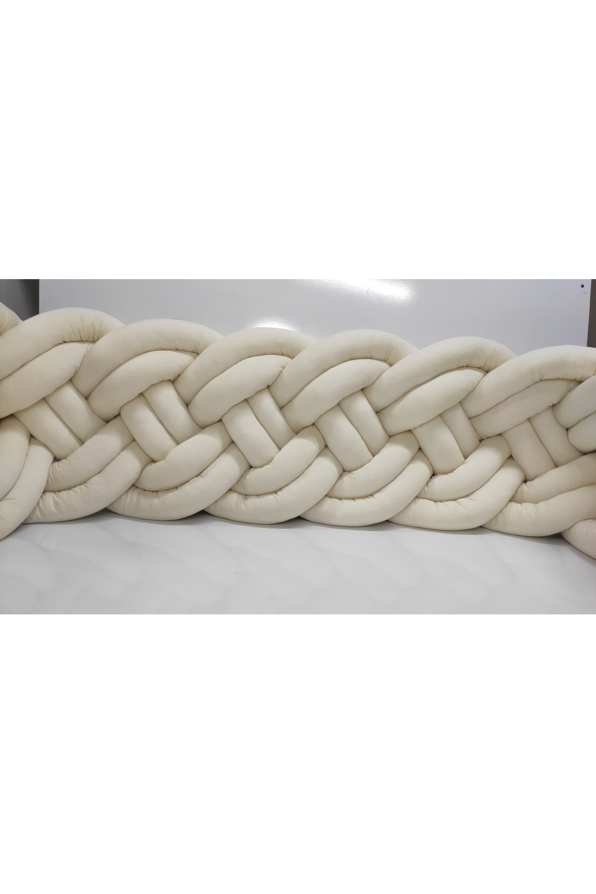 Örgü Korumalık 640 Cm 4 Lü Sarmaşık /120x200 Montessori Yatak Koruyucu 5