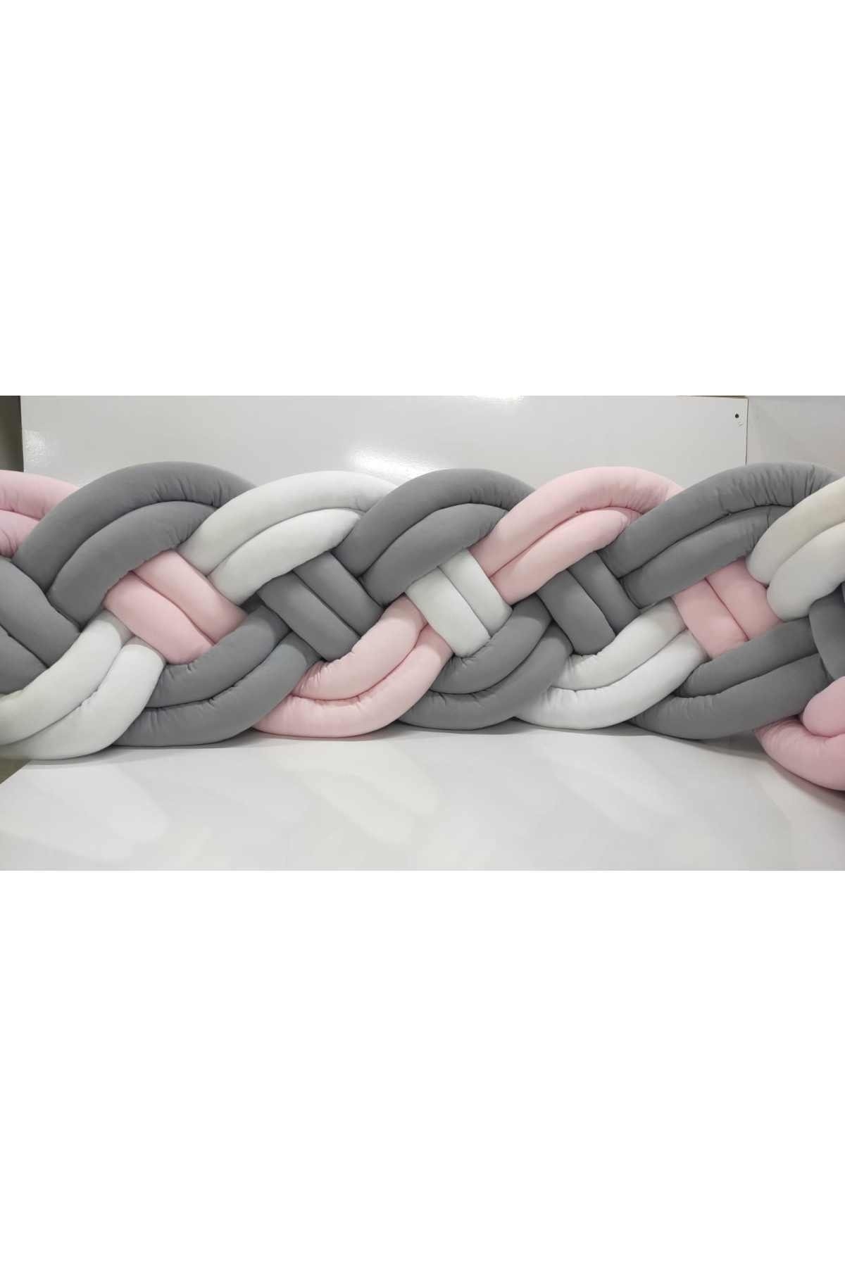 Örgü Korumalık 580 Cm 4 Lü Sarmaşık /120x200 Montessori Yatak Koruyucu 2