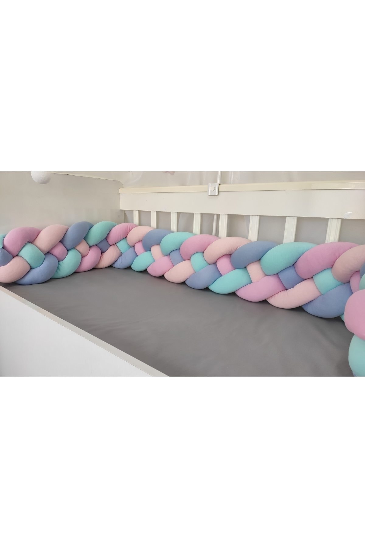 300 Cm 4'lü Örgü Koruma / Beşik - Yatak Koruyucu 2