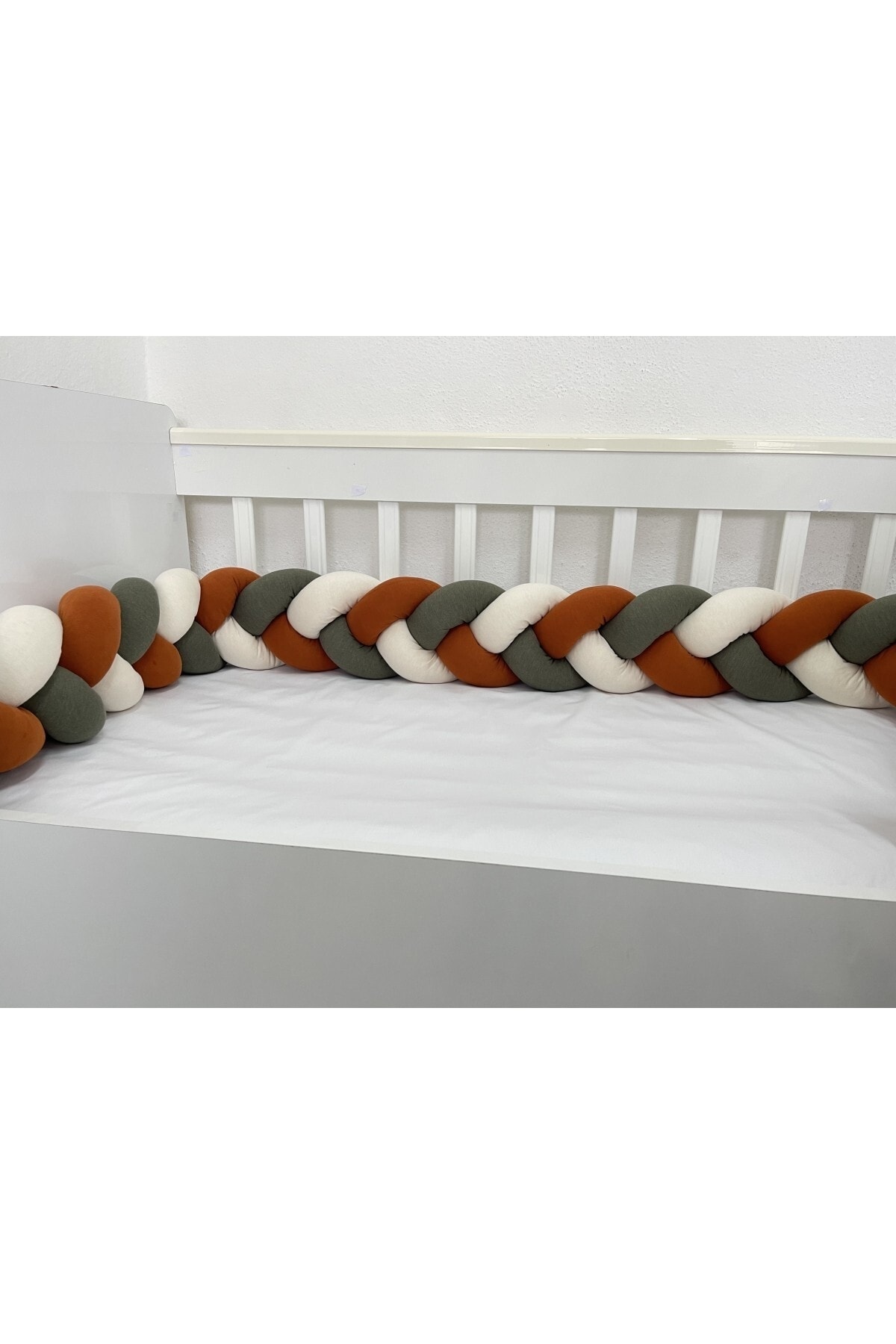 280 Cm 3'lü Örgü Koruma / Beşik - Yatak Koruyucu 3