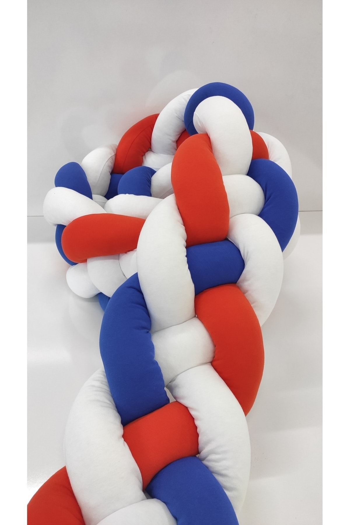 500 Cm 4'lü Örgü Koruma /90x190 Montessori Yatak Koruyucu 3