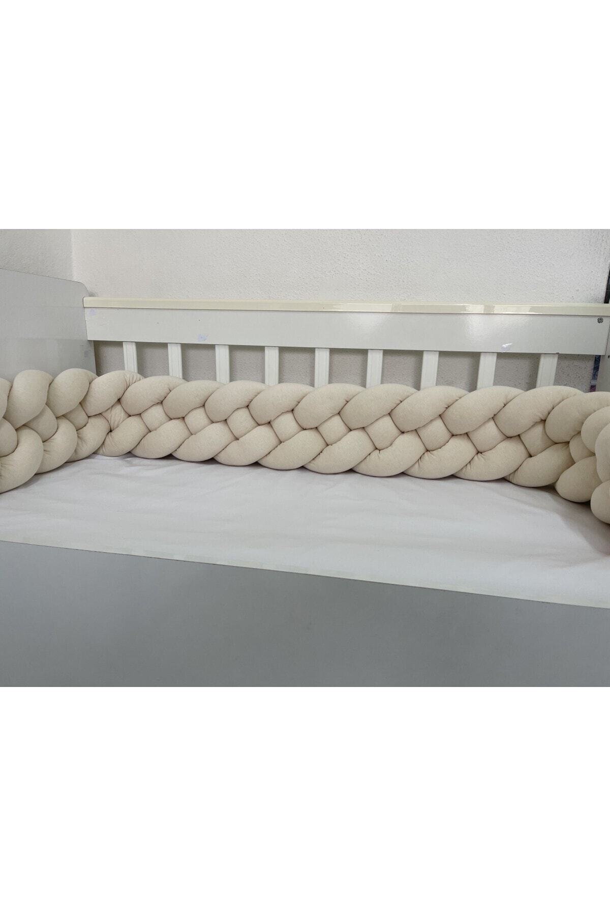 340 Cm 4'lü Örgü Koruma / Beşik - Yatak Koruyucu 3