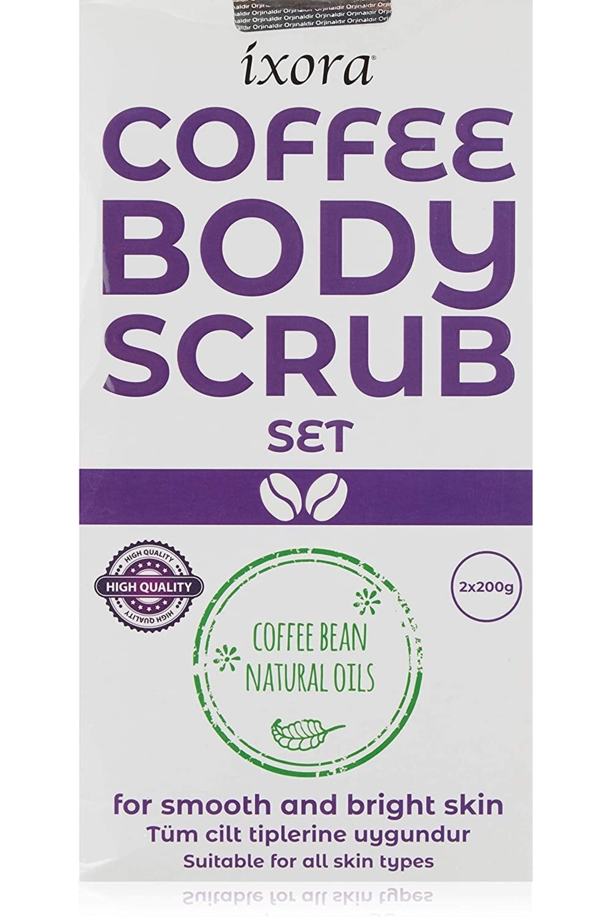 Ixora Peeling Coffee Body Scrub Peeling (2 Adet)