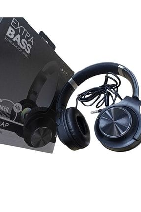 Mdr 760 Extra Bass Stereo Headphones Kulaklık Mikrofonlu Çıkarılabilir Aux Kulaküstü SX-51