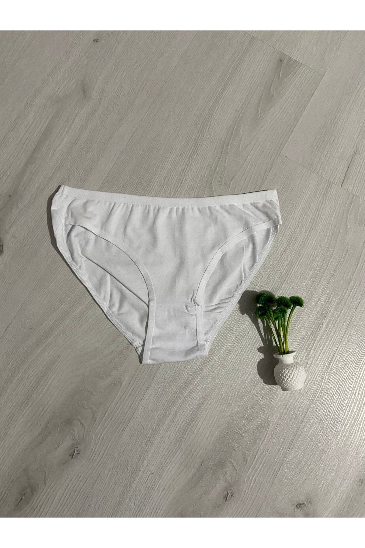 12'li Kadın Pamuklu Külot