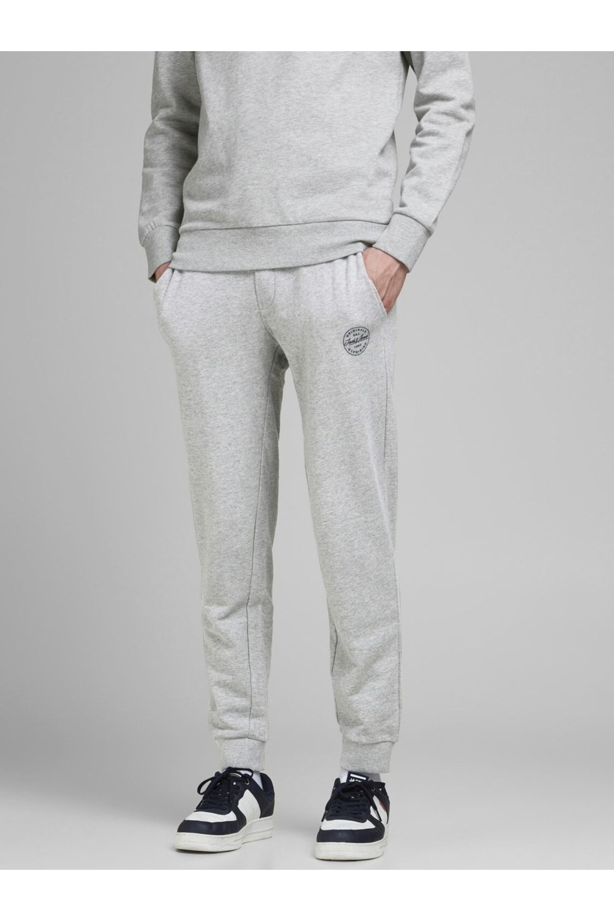 Moncler track shop pants grey