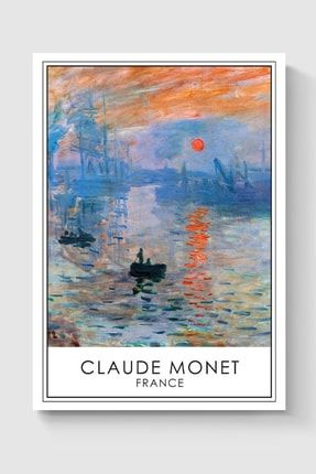 Claude Monet Sanatsal Ünlü Ressam Poster - Yüksek Çözünürlük Hd Duvar Posteri DUOFG106079