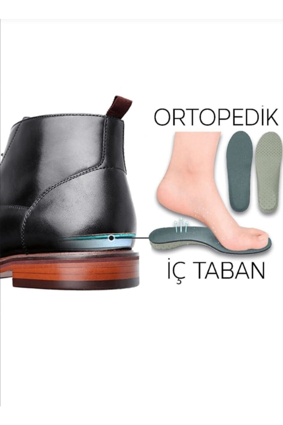 zege shoes  Chelsea Erkek Kışlık Bot - Görsel 6