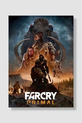 Far Cry Oyun Posteri Kalın Parlak Kuşe Kağıdı GODPS007