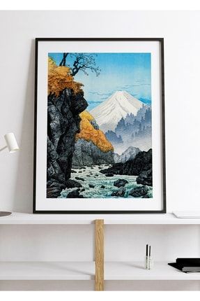 Hiroaki Takahashi - Dağ Manzaralı Duvar Posteri - Çerçevesiz Poster POSTER125