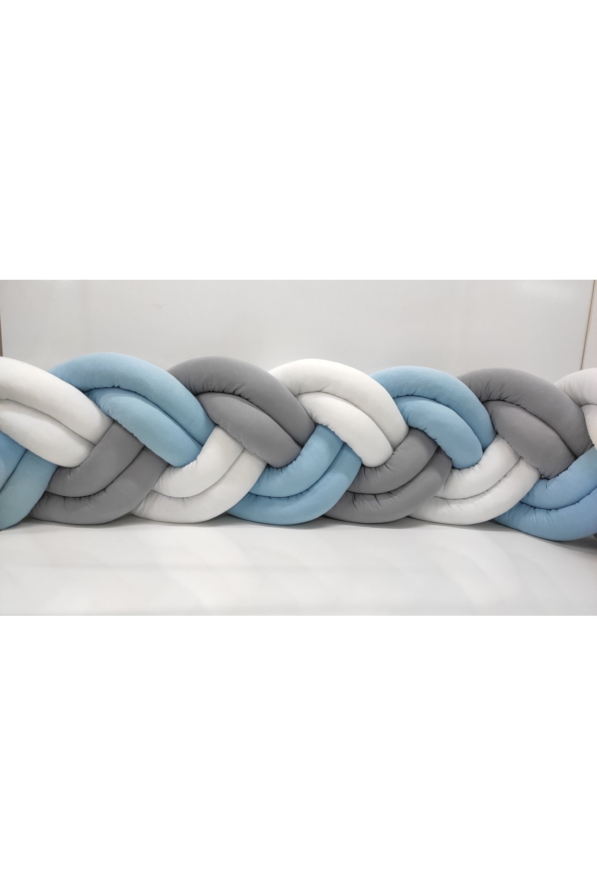 Örgü Korumalık 520 Cm 3 Lü Sarmaşık / 90x200 Montessori Yatak Koruyucu