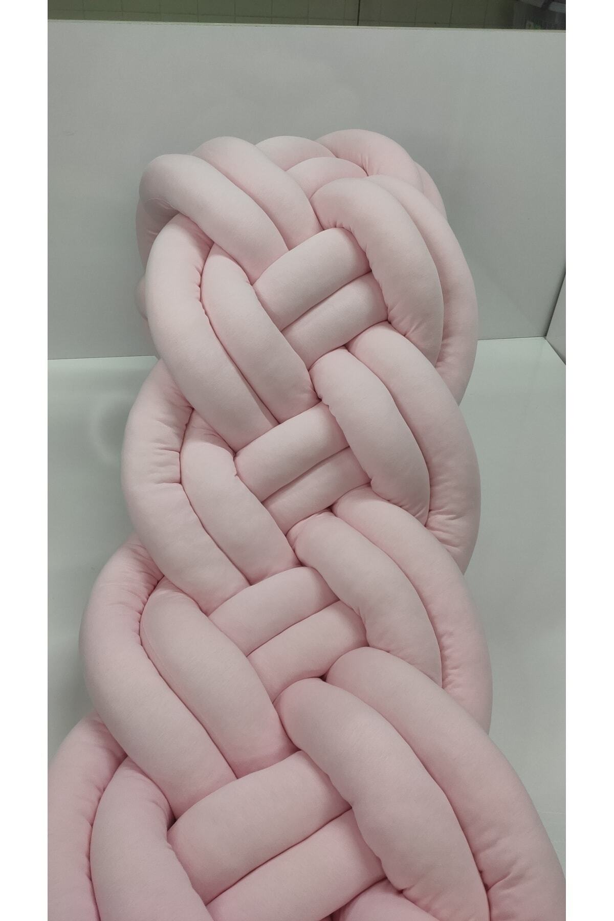 Örgü Korumalık 360 Cm 4 Lü Sarmaşık / 60x120 Anne Yanı Park Beşik - Yatak Koruyucu