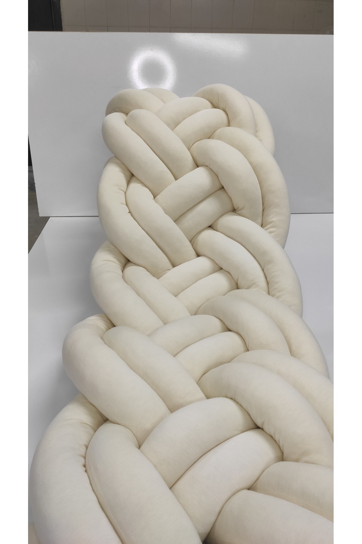 Örgü Korumalık 640 Cm 4 Lü Sarmaşık /120x200 Montessori Yatak Koruyucu