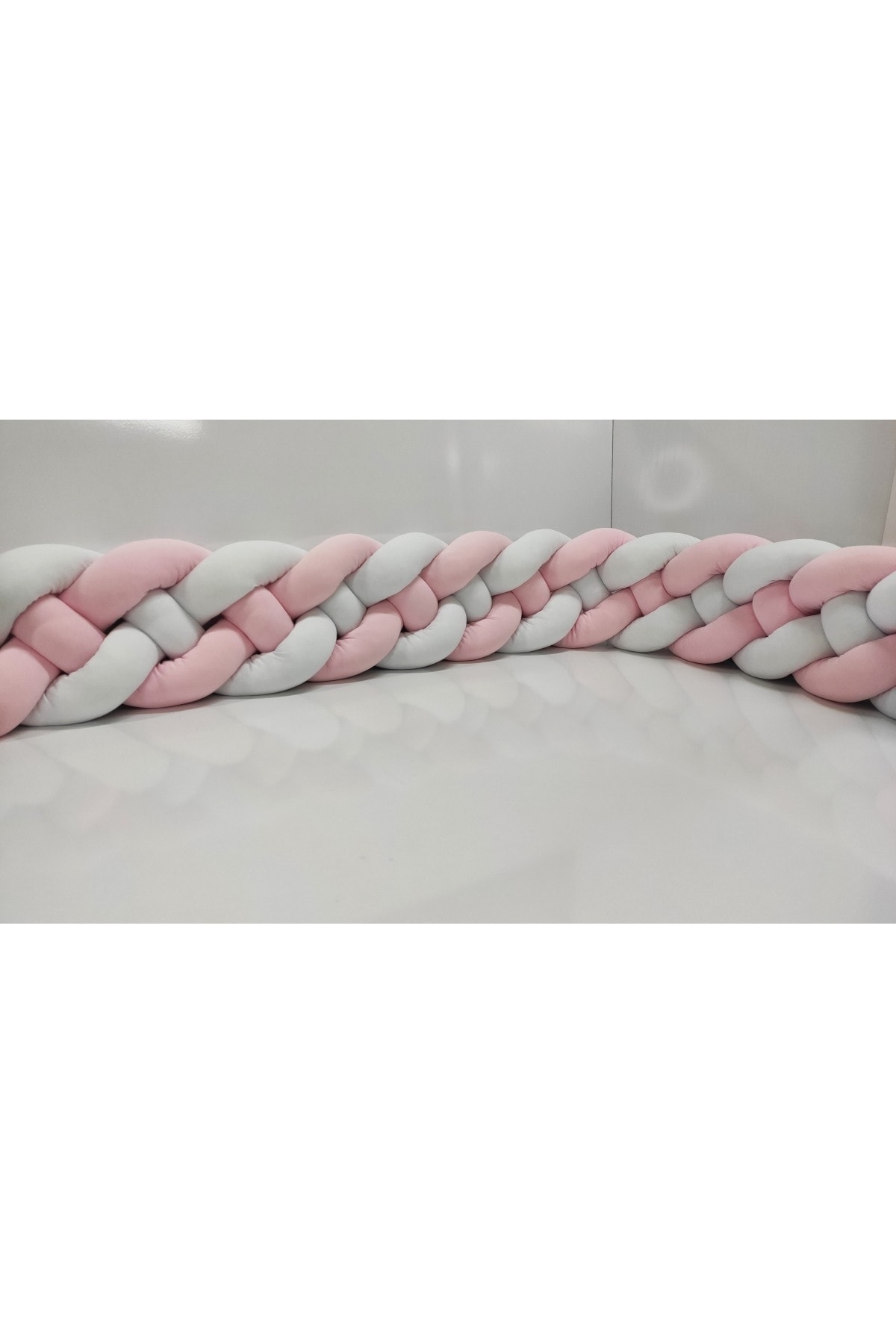580 Cm 4'lü Örgü Koruma /120x200 Montessori Yatak Koruyucu 2