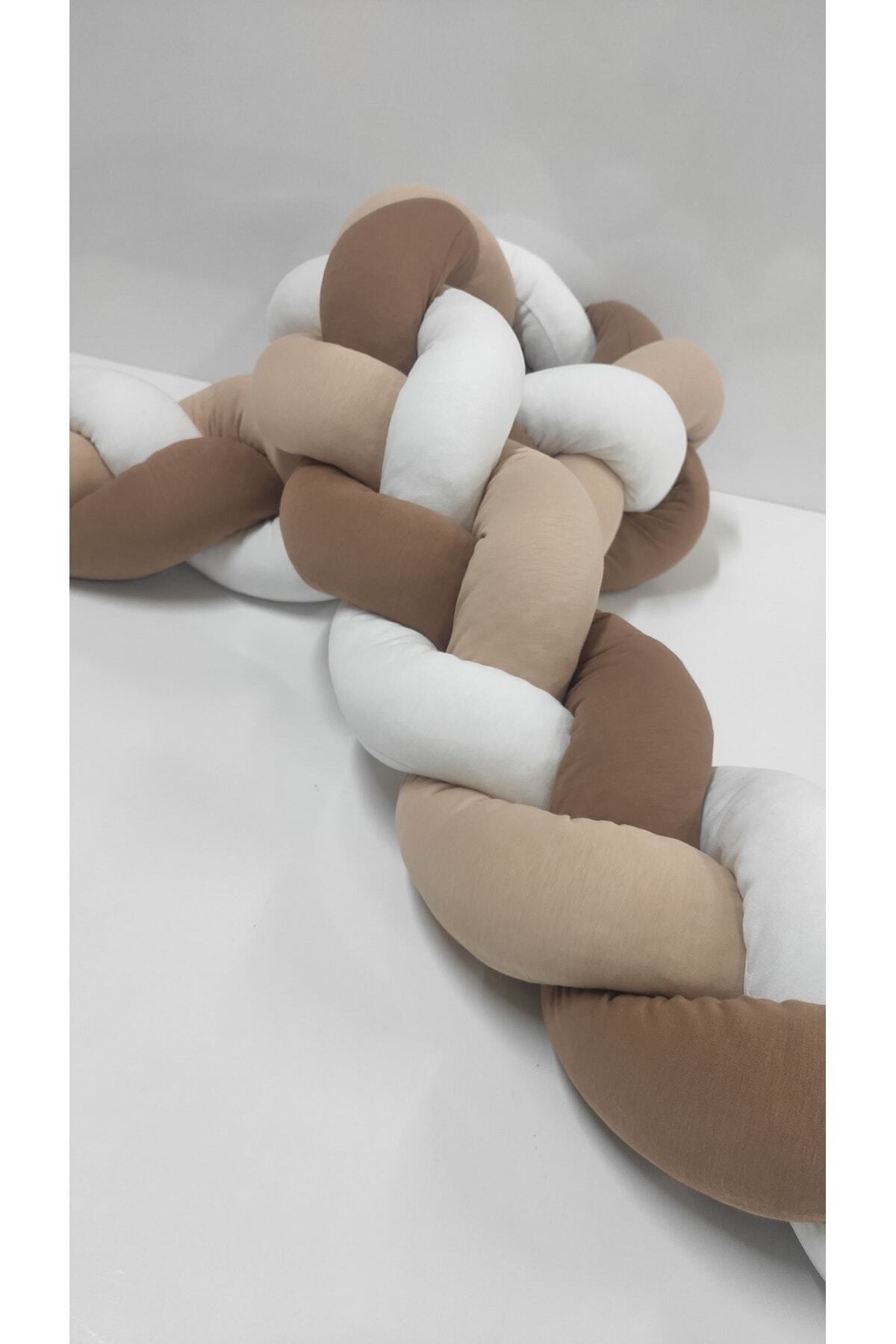 220 Cm 3'lü Örgü Koruma / Beşik - Yatak Koruyucu 2