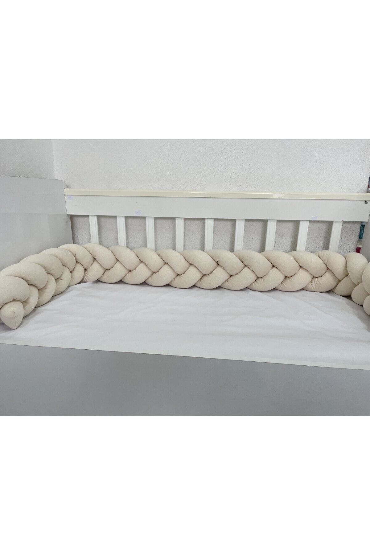 220 Cm 3'lü Örgü Koruma / Beşik - Yatak Koruyucu 3