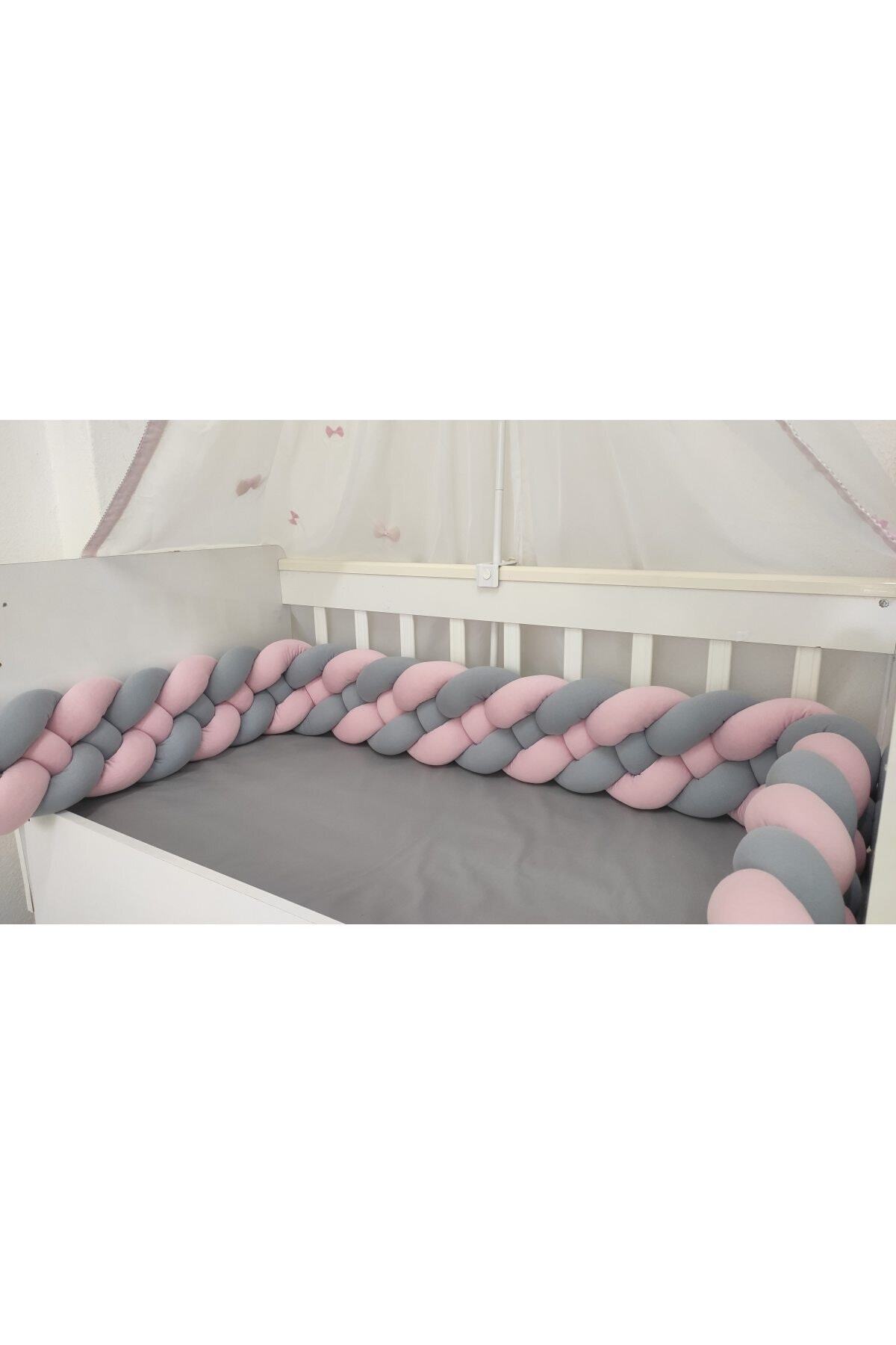 320 Cm 4'lü Örgü Koruma / Beşik - Yatak Koruyucu 2