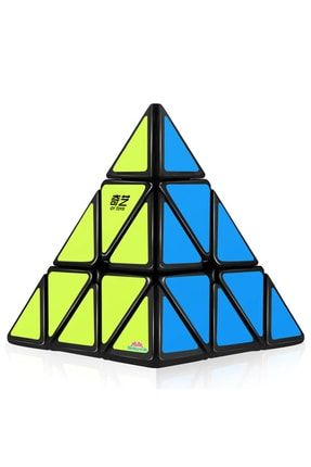 Qiyi Speed Pyraminx Zeka Küpü Akıl Küpü Rubik Küp Yapışkansız UF00328S