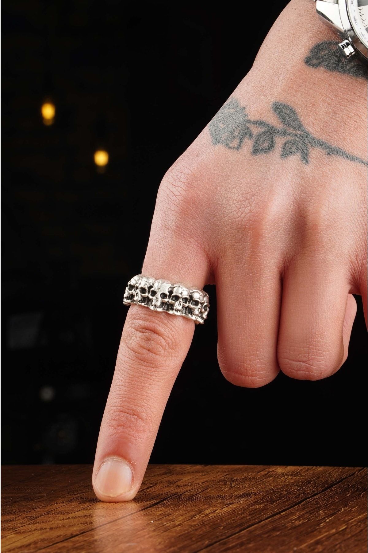 Silver deals circle ring