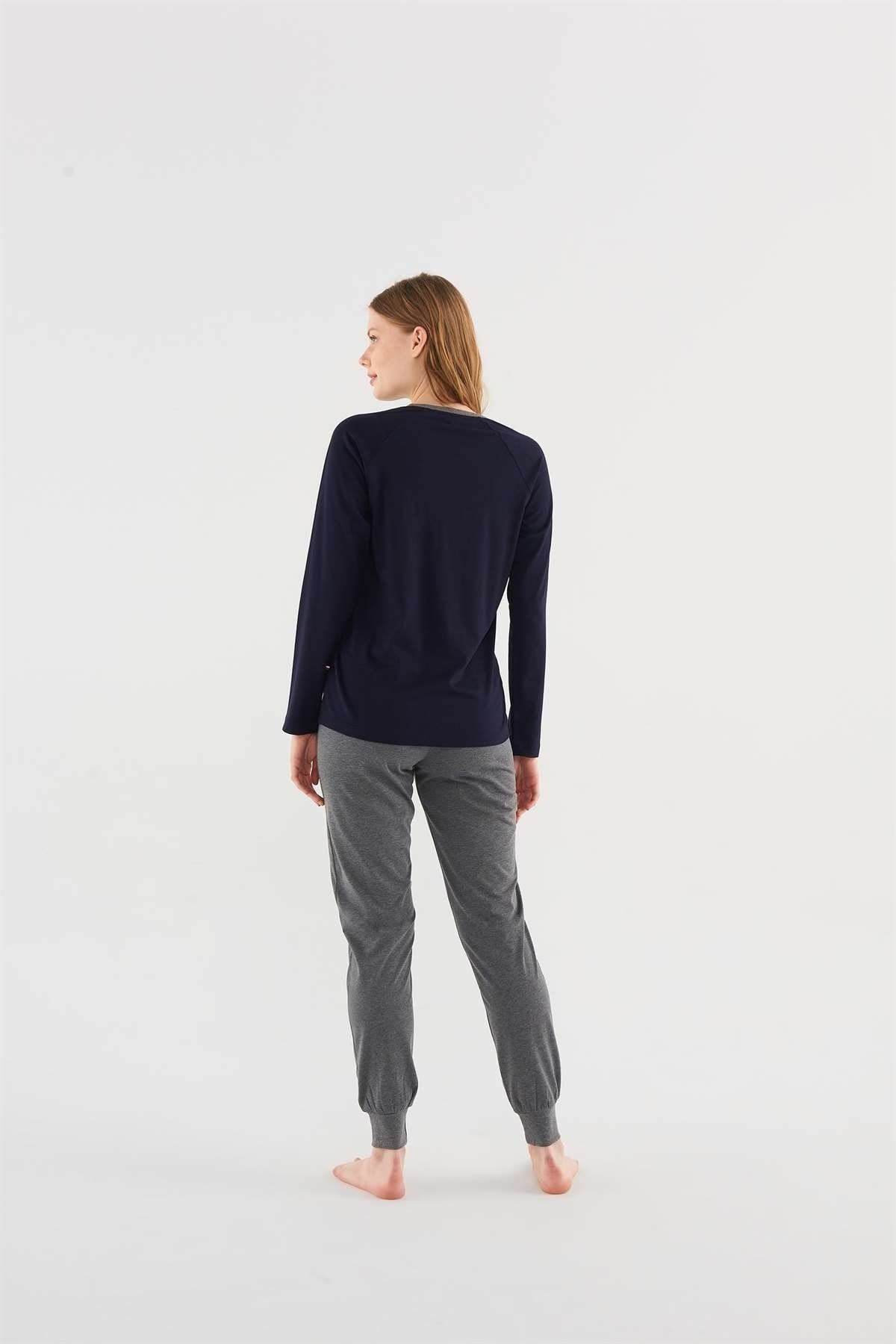 U.S. Polo Assn. 16840 Kadın Pijama Takım OH7039