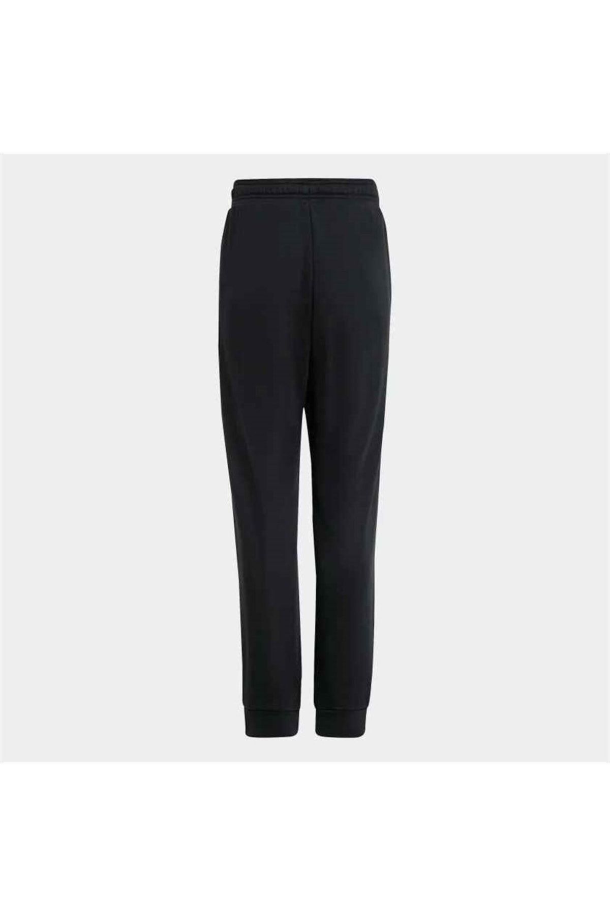 Plain black adidas joggers online