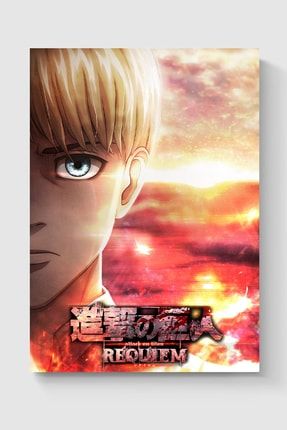 Attack On Titan Anime Poster - Yüksek Çözünürlük Hd Duvar Posteri DUOFG101115
