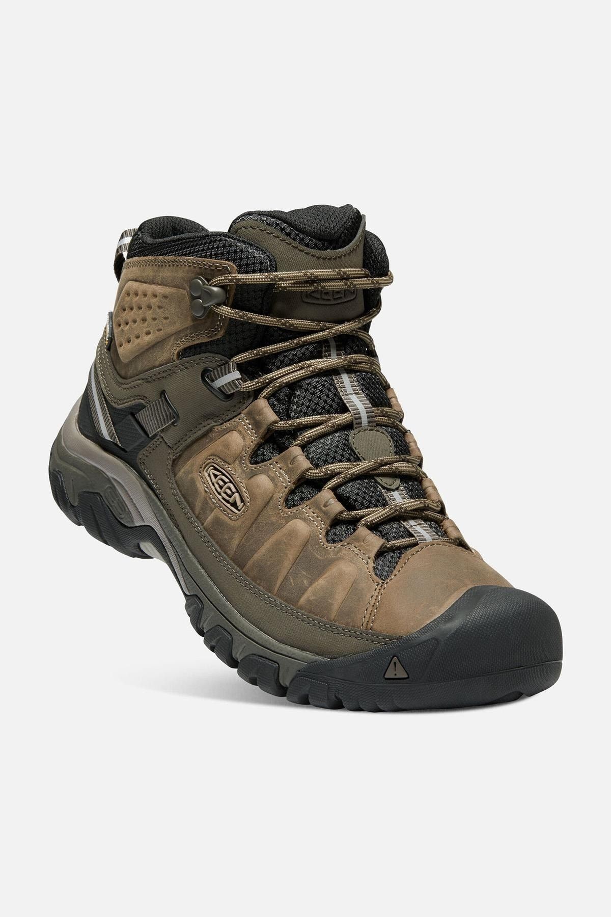 Keen Targhee 3 Mid Wp M — Кожаные мужские ботинки — Коричневые 1017786