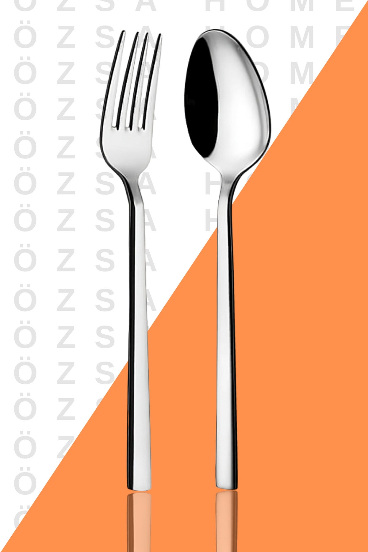 60 Pieces Stick Cutlery Set Flat Model 12 Persons