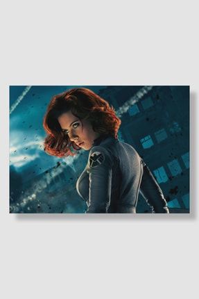 Marvel Black Widow Film Posteri Yüksek Kaliteli Parlak Kuşe Kağıdı FDDPS083