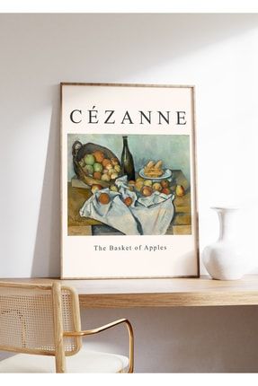 Paul Cezanne The Basket Of Apples Çerçevesiz Poster ASDPS011