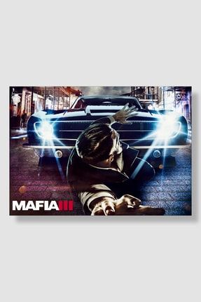 Mafia Serisi Oyun Posteri Kalın Parlak Kuşe Kağıdı GODPS003