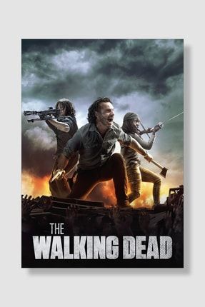 The Walking Dead Dizi Posteri Yüksek Kaliteli Kalın Parlak Kuşe Kağıdı FDDPS046